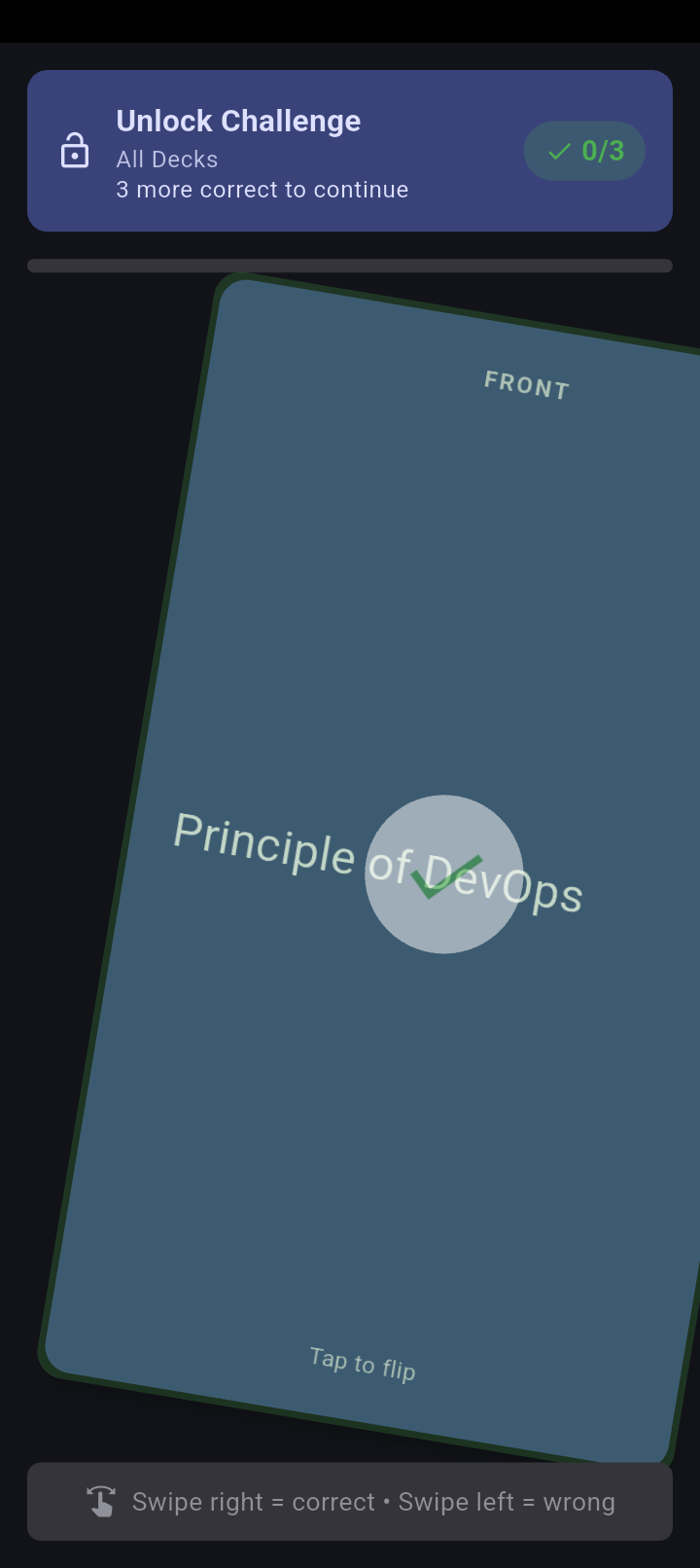 App launch trigger in action